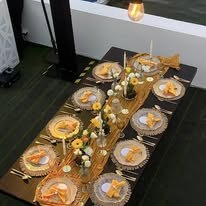 Mesa elegante para evento